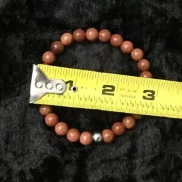 New 3pc Natural Stone Stretch Bracelet Set - Mixed Gemstone Beads Boho Stackable - Picture 10 of 10